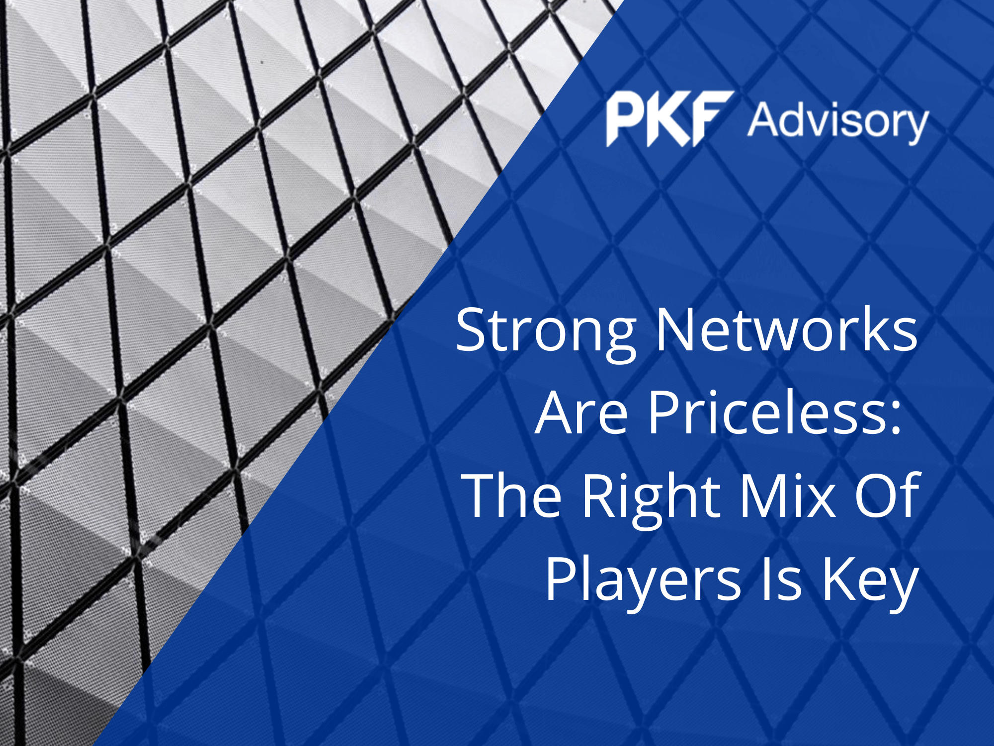 Strong Networks are Priceless: The Right Mix of Players is Key - Blog Post