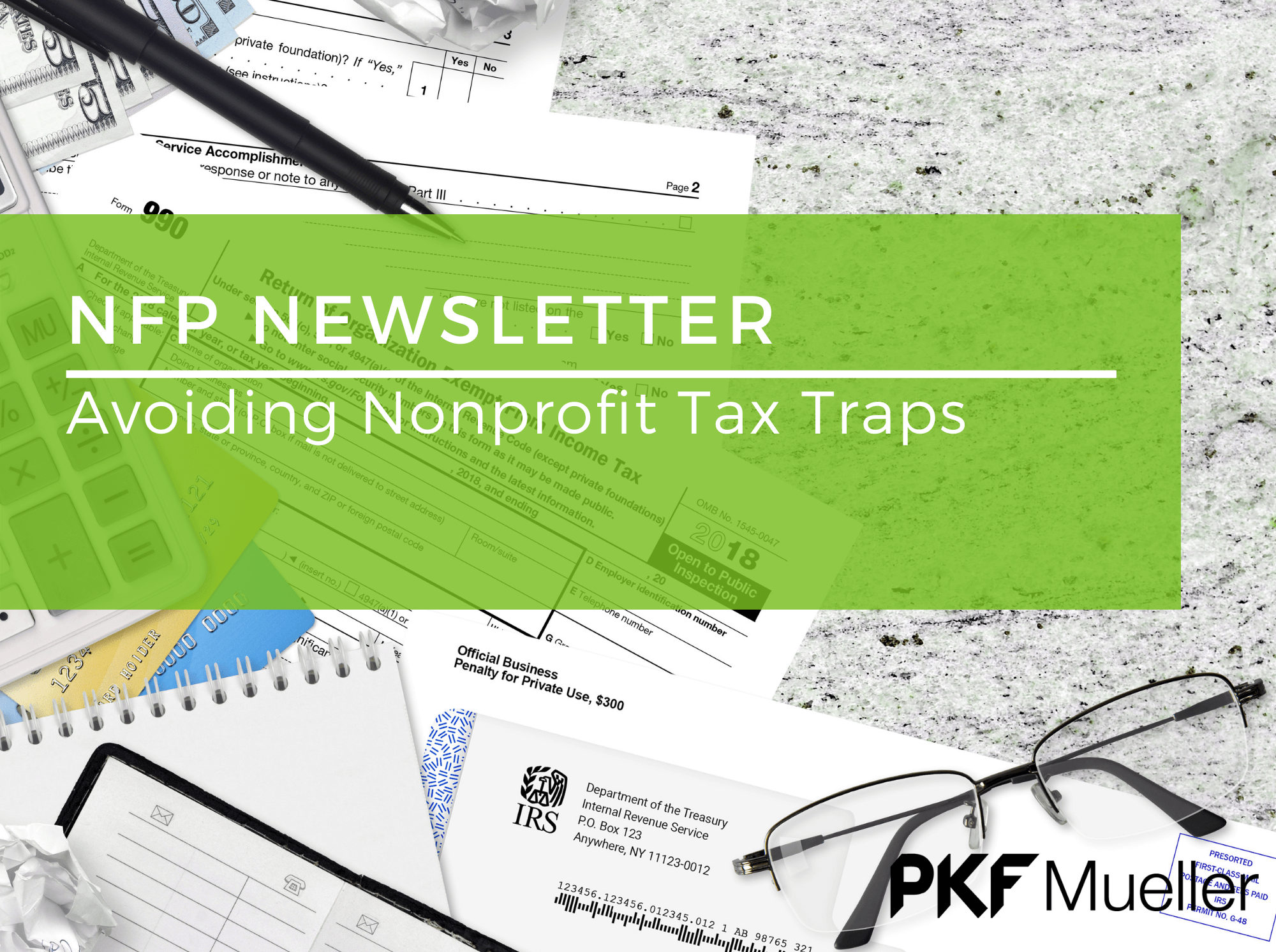 Avoiding Nonprofit Tax Traps - NFP Newsletter