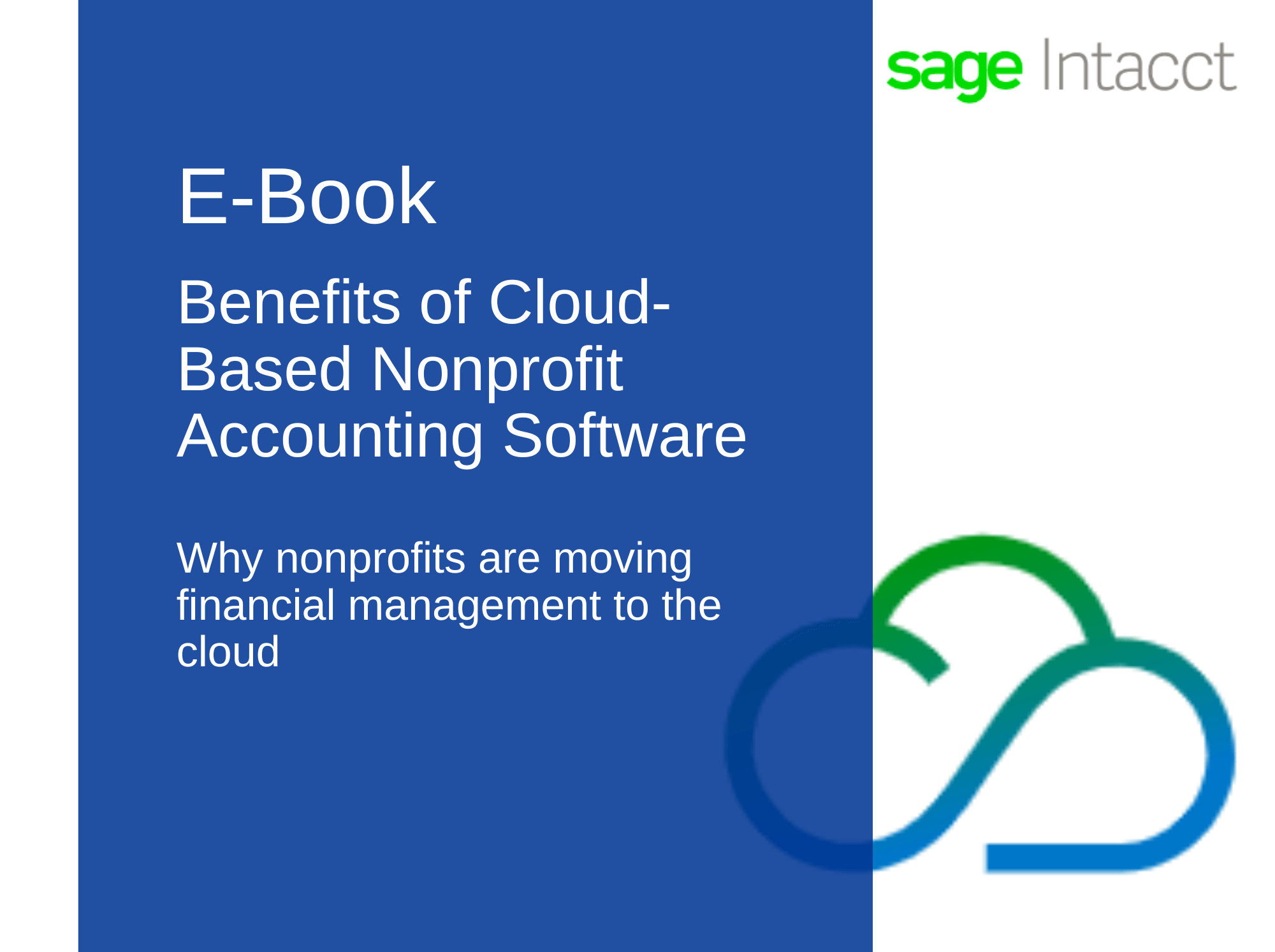 Sage Intacct E-Book: Benefits of Cloud-Based Nonprofit Accounting Software